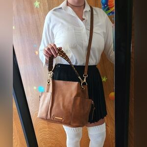 Steve Madden Like New Large Brown Bag